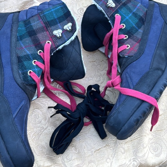 Cole Haan boots Air Rhone quilted boots men’s size 13 leather waterproof plaid‎ main image 14